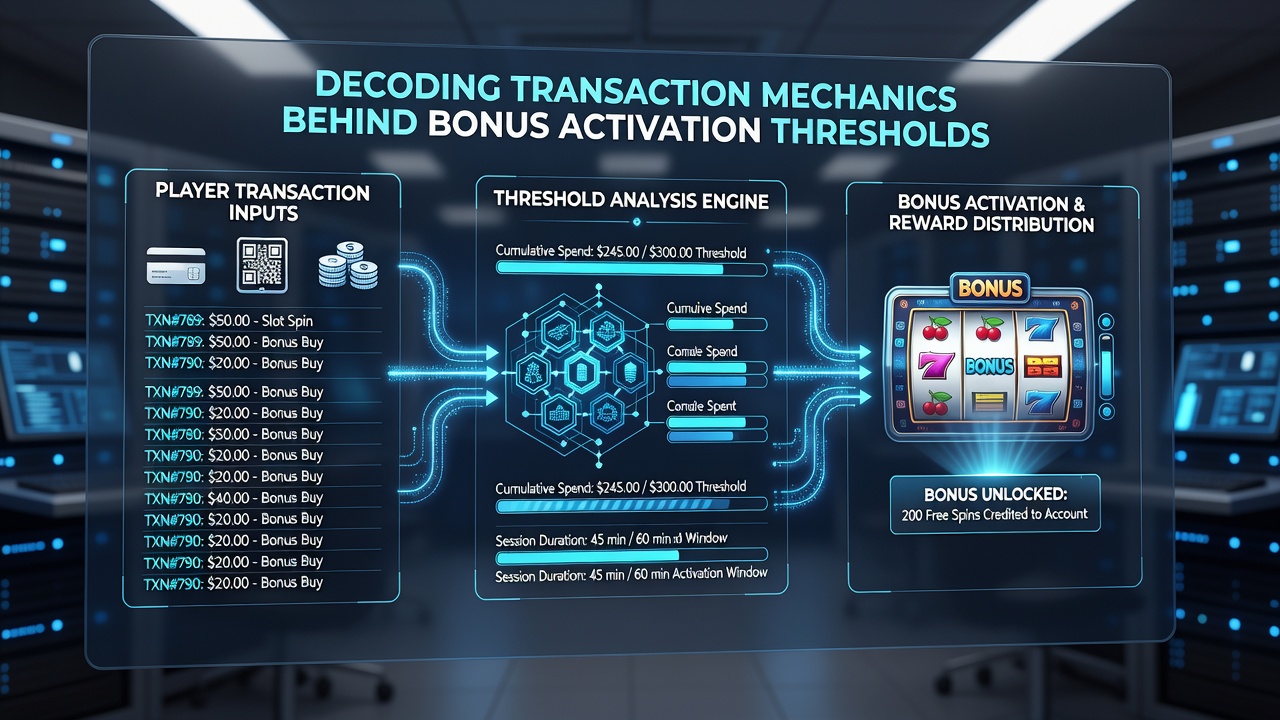 Flowchart of payment verification steps prior to bonus credit release