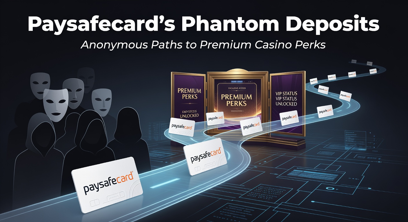 Paysafecard voucher activating a casino deposit screen, highlighting anonymous transaction flow